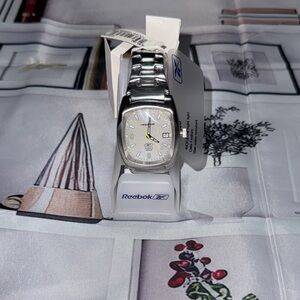 Reebok Silver Men's Watch (NWT)